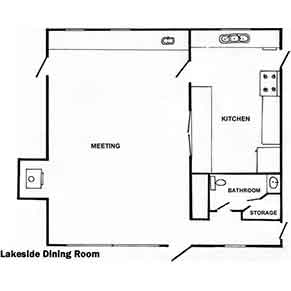 Lakeside Dining Room Floor Plan